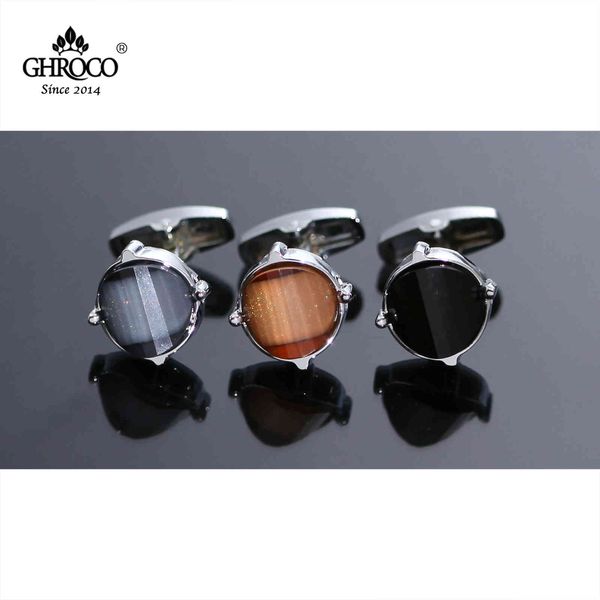 chroco high-quality exquisite round shaped inlaid with drop rubber shirt cufflink fashion luxury gift for business men & wedding, Silver
chroco high-quality exquisite round shaped inlaid with drop rubber shirt cufflink fashion luxury gift for business men & wedding, Silver