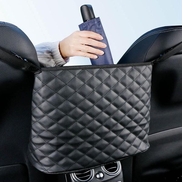 leather car pocket handbag holder between organizer seat back storage bag large capacity black waterproof net
leather car pocket handbag holder between organizer seat back storage bag large capacity black waterproof net