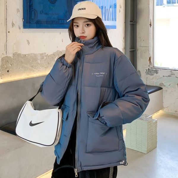 women's down & parkas 2021 winter women short coat casual stand collar thick warm hooded padded outwear snowwear jacket, Black
women's down & parkas 2021 winter women short coat casual stand collar thick warm hooded padded outwear snowwear jacket, Black