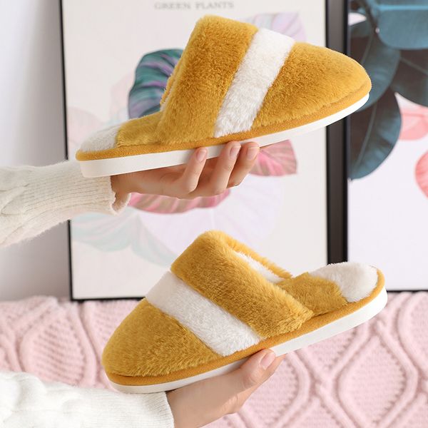 2022 winter cotton slippers women thickened warm rabbit fur indoor home cotton shoes couples creative non-slip plush slippers, Black
2022 winter cotton slippers women thickened warm rabbit fur indoor home cotton shoes couples creative non-slip plush slippers, Black