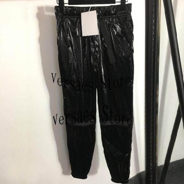 women's two piece pants 2021 luxury design fashion simple letter webbing elastic waist fashionable handsome black bright face casual, White
women's two piece pants 2021 luxury design fashion simple letter webbing elastic waist fashionable handsome black bright face casual, White