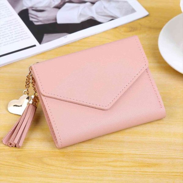 mini tassel women wallets fashion purse female short korean students lovely small for, Red;black
mini tassel women wallets fashion purse female short korean students lovely small for, Red;black
