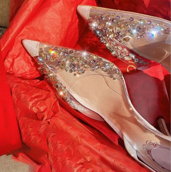 dress shoes 2022 transparent sandals stiletto women summer ladies girls fresh high heel rhinestone pointed toe wedding, Black
dress shoes 2022 transparent sandals stiletto women summer ladies girls fresh high heel rhinestone pointed toe wedding, Black