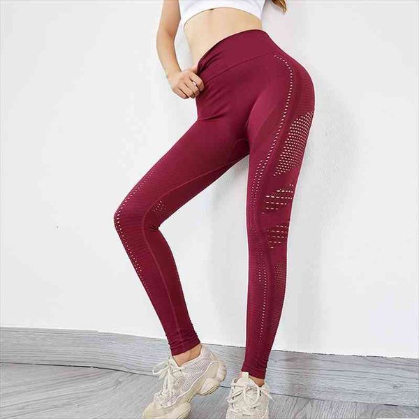 high waist hollow out women legging running fitness breathable pants seamless gym sportswear, Black
high waist hollow out women legging running fitness breathable pants seamless gym sportswear, Black