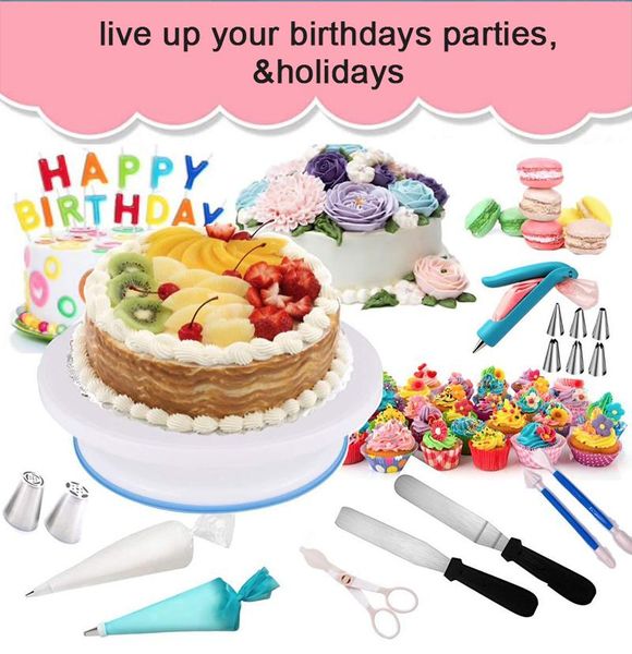 220pcs decorating nozzle set cake tools decoration kitchen diy icing piping cream reusable kit baking & pastry
220pcs decorating nozzle set cake tools decoration kitchen diy icing piping cream reusable kit baking & pastry