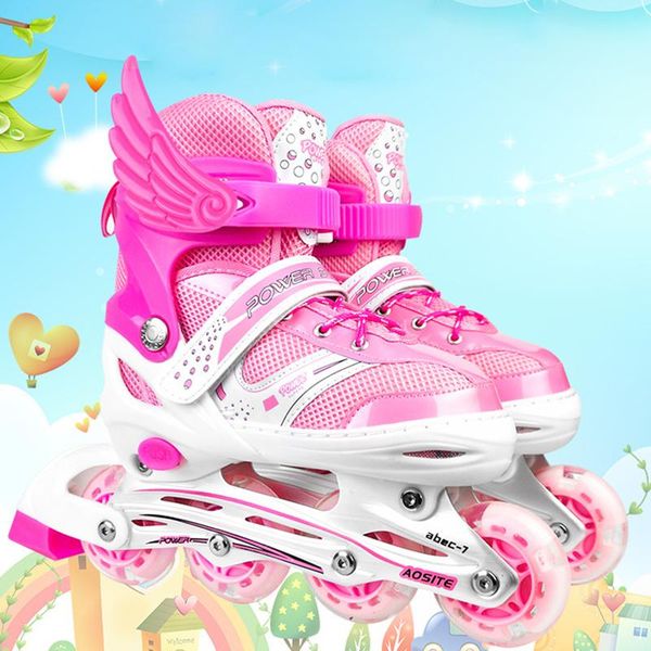 inline & roller skates pu leather children 4 wheels flash skate shoes skating speedroller sneaker for girls outdoor trainning sport
inline & roller skates pu leather children 4 wheels flash skate shoes skating speedroller sneaker for girls outdoor trainning sport