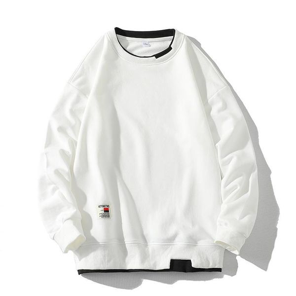 men's sweaters spring autumn fashion design men's oversized casual sweatshirts long seelve solid color o-neck basic pullovers, White;black
men's sweaters spring autumn fashion design men's oversized casual sweatshirts long seelve solid color o-neck basic pullovers, White;black