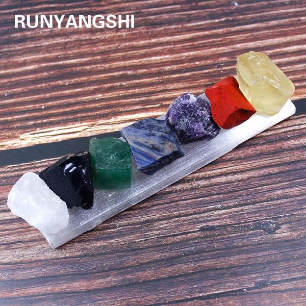 decorative objects & figurines runyangshi 7pc / set natural crystal seven chakras large unpolished stone healthy energy cure quartz + gy
decorative objects & figurines runyangshi 7pc / set natural crystal seven chakras large unpolished stone healthy energy cure quartz + gy