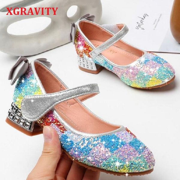sneakers xgravity 2021 rainbow crystal heel shoes round tos soft bottom children princess performance student v009, Black;red
sneakers xgravity 2021 rainbow crystal heel shoes round tos soft bottom children princess performance student v009, Black;red