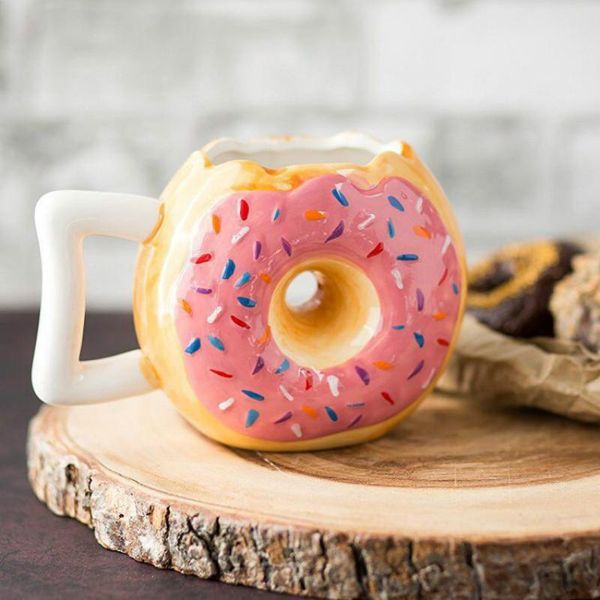 creative donut ceramic coffee mugs bread biscuits water cup office art decoration crafts friends gift wine tumbler
creative donut ceramic coffee mugs bread biscuits water cup office art decoration crafts friends gift wine tumbler