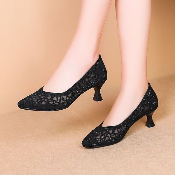 luxury dress shoes 2021 spring and summer mh high heel's leather hollow out versatile shallow mouth single sho baotou breathable thin h, Black
luxury dress shoes 2021 spring and summer mh high heel's leather hollow out versatile shallow mouth single sho baotou breathable thin h, Black
