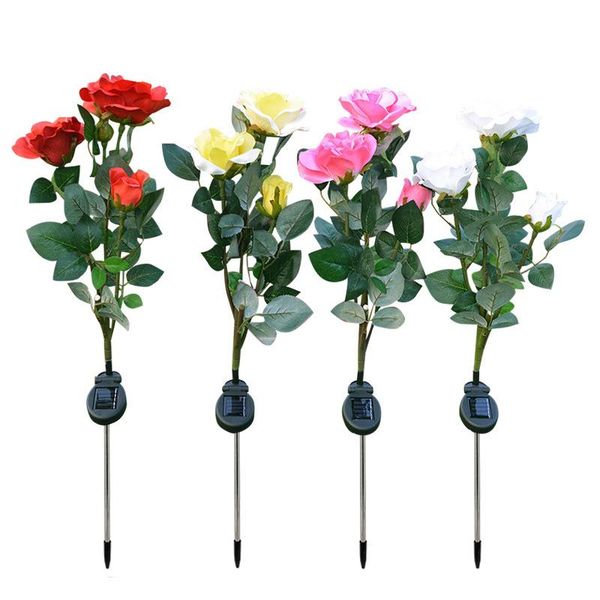 spring artificial rose solar garden stake lights pathway landscape lighting for patio yard decoration b88 lawn lamps
spring artificial rose solar garden stake lights pathway landscape lighting for patio yard decoration b88 lawn lamps