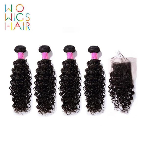 human hair bulks wowigs burmese remy curly 4 / 3 bundles deal with lace closure natural color 1b, Black
human hair bulks wowigs burmese remy curly 4 / 3 bundles deal with lace closure natural color 1b, Black