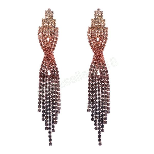 luxury rhinestone crystal long tassel earrings for women shiny dangle earring jewelry wholesale, Silver
luxury rhinestone crystal long tassel earrings for women shiny dangle earring jewelry wholesale, Silver