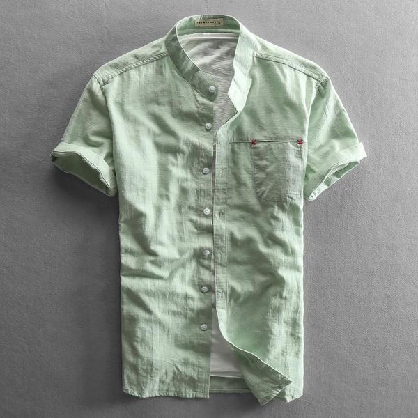 men's casual shirts clothes size summer plus cotton linen men korean short sleeve shirt vintage fashion 2021 kj5772, White;black
men's casual shirts clothes size summer plus cotton linen men korean short sleeve shirt vintage fashion 2021 kj5772, White;black