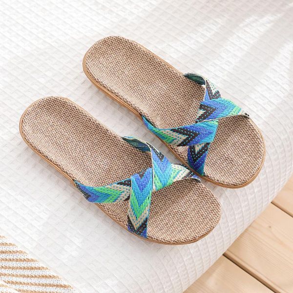 slippers women flax casual beach linen sandals summer comfortable non-slip ladies slip on home flip flop cross-tied shoes #0730, Black
slippers women flax casual beach linen sandals summer comfortable non-slip ladies slip on home flip flop cross-tied shoes #0730, Black