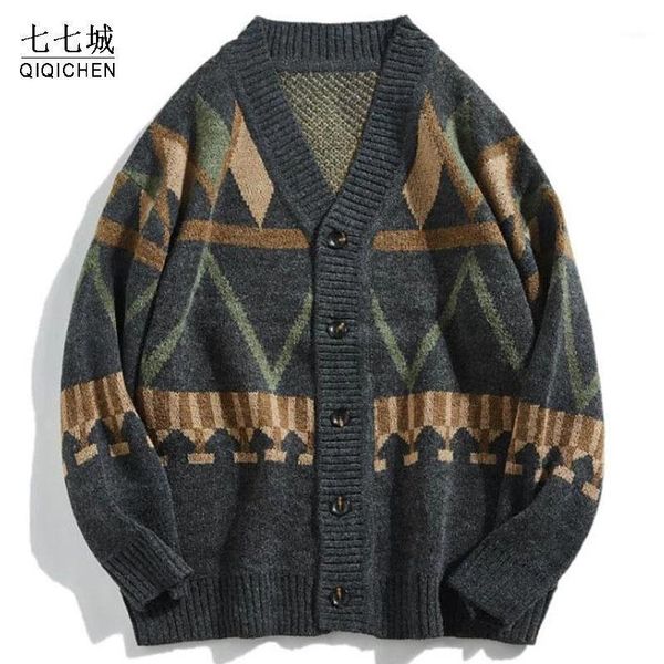 men's sweaters mens vintage sweater cardigan casual winter women hip hop oversized japanese streetwear kniting jacket 2021, White;black
men's sweaters mens vintage sweater cardigan casual winter women hip hop oversized japanese streetwear kniting jacket 2021, White;black