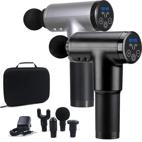 massage gun 99 speeds & 4 heads deep muscle massager percussion body neck exercising relaxation slimming relief
massage gun 99 speeds & 4 heads deep muscle massager percussion body neck exercising relaxation slimming relief
