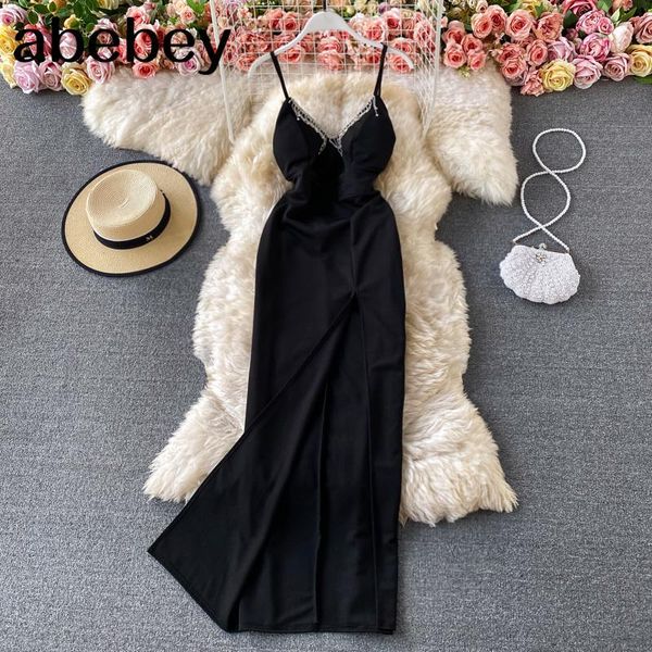 spaghetti strap off shoulder club dress sleeveless slit slash neck pleated floral printed solid women's vestido casual dresses, Black;gray
spaghetti strap off shoulder club dress sleeveless slit slash neck pleated floral printed solid women's vestido casual dresses, Black;gray