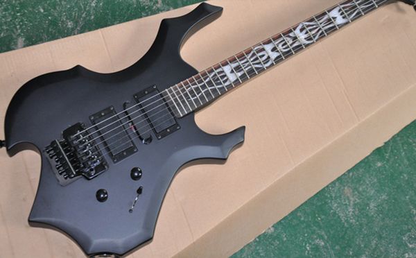 flame shape black body electric guitar with rosewood fretboard,white pearl inlay,provide customized services
flame shape black body electric guitar with rosewood fretboard,white pearl inlay,provide customized services