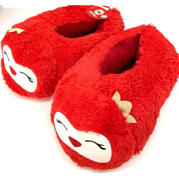 women for red slippers winter knot plush keep warm indoor rubber cozy home shoes girls, Black
women for red slippers winter knot plush keep warm indoor rubber cozy home shoes girls, Black