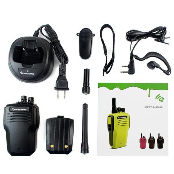 walkie talkie 10pcs black quansheng tg-k100 5w uhf 400-480mhz 16ch jacklight scan dtmf two antenna way radio
walkie talkie 10pcs black quansheng tg-k100 5w uhf 400-480mhz 16ch jacklight scan dtmf two antenna way radio