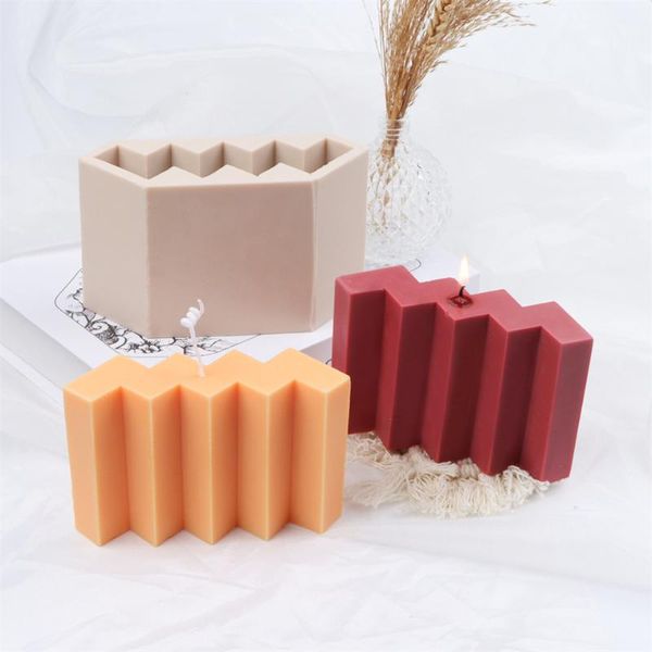 craft tools wave shape non-stick curve silicone candle mold diy waves cuboid soap irregular 3d stereo cube decor plaster making cinnabar
craft tools wave shape non-stick curve silicone candle mold diy waves cuboid soap irregular 3d stereo cube decor plaster making cinnabar