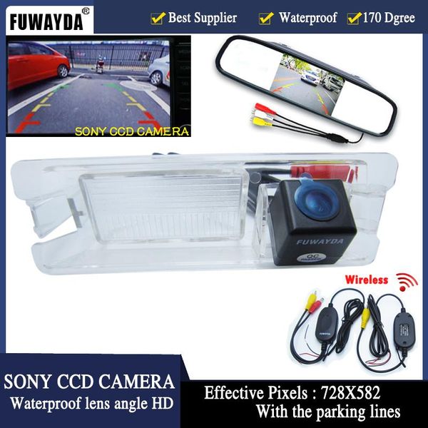 car rear view cameras& parking sensors fuwayda 4.3"tft lcd mirror monitor + ccd camera for march logan sandero
car rear view cameras& parking sensors fuwayda 4.3"tft lcd mirror monitor + ccd camera for march logan sandero