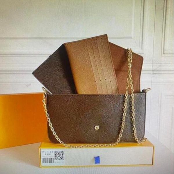 m61276 pochette felicie fashion chain shoulder bags women handbag mini clutch wallets card holder purse 3pcs leather cross body bag 06, Red;black
m61276 pochette felicie fashion chain shoulder bags women handbag mini clutch wallets card holder purse 3pcs leather cross body bag 06, Red;black