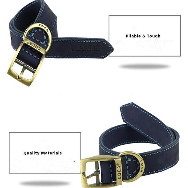 natural leather big dog collar soft large pet neck strap adjustable dull polish handmade harnesses&leads for small/giant collars & leashes
natural leather big dog collar soft large pet neck strap adjustable dull polish handmade harnesses&leads for small/giant collars & leashes