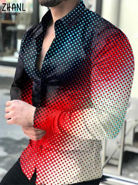 men's casual shirts 2021 spring autumn men printed turn-down collar buttoned shirt gradient color polka dot long sleeve, White;black
men's casual shirts 2021 spring autumn men printed turn-down collar buttoned shirt gradient color polka dot long sleeve, White;black
