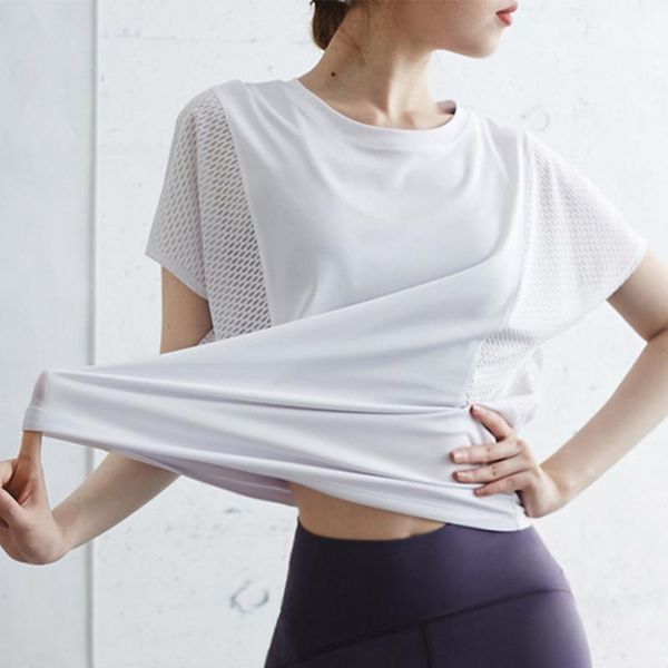 yoga outfit breathable shirts quick-dry short sleeved mesh running t-shirt exercise sportswear loose fitness sport tees top
yoga outfit breathable shirts quick-dry short sleeved mesh running t-shirt exercise sportswear loose fitness sport tees top