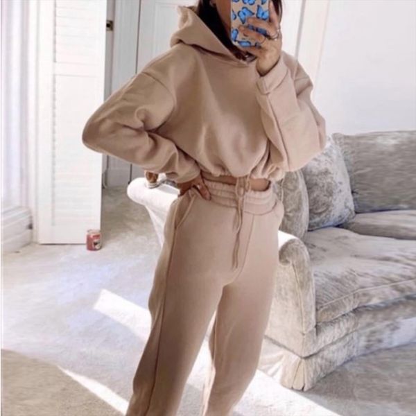 two pieces set sports casual womens pants loose hoodies sweatshirts pollover sweatpants sportswear female suit, White
two pieces set sports casual womens pants loose hoodies sweatshirts pollover sweatpants sportswear female suit, White