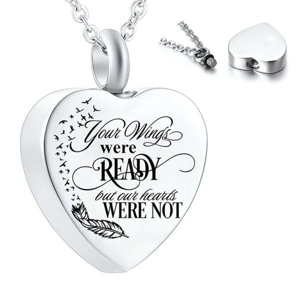 pendant necklaces heart shape ashes holder silver necklace cremation fashion keepsake urn design jewelry 2021
pendant necklaces heart shape ashes holder silver necklace cremation fashion keepsake urn design jewelry 2021