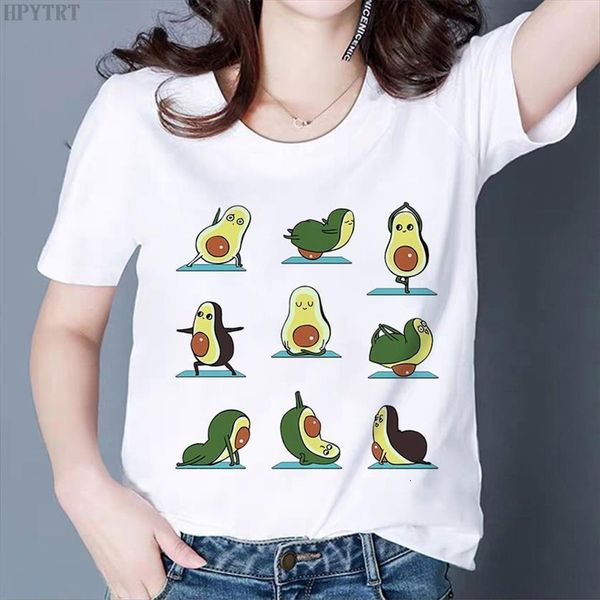 kawaii cartoon avocado short sleeve women t shirt summer harajuku vogue 90s korean style fashion tees female, White
kawaii cartoon avocado short sleeve women t shirt summer harajuku vogue 90s korean style fashion tees female, White