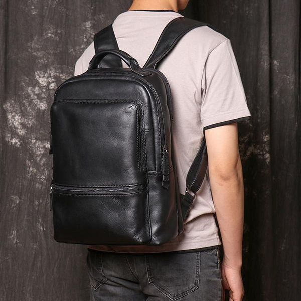 backpack leather men's first layer cowhide shoulder bag large capacity computer travel backpacks
backpack leather men's first layer cowhide shoulder bag large capacity computer travel backpacks