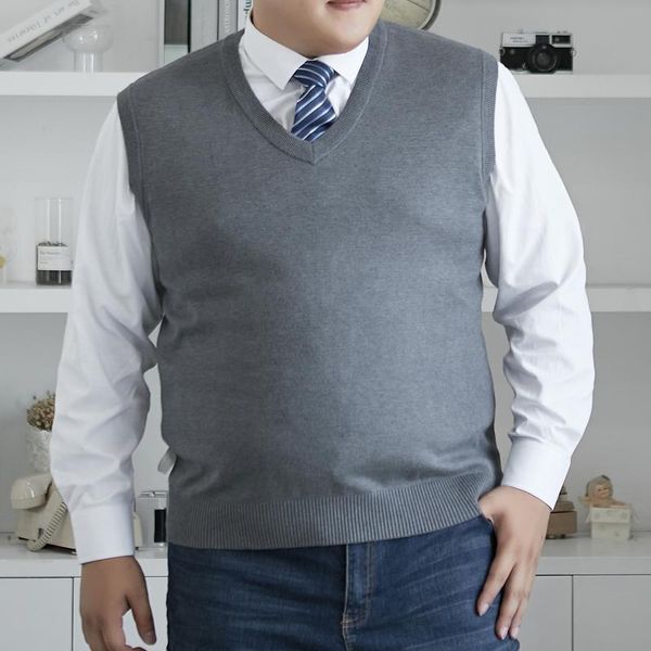 men's vests knit vest men business loose simple solid color v-neck sleeveless sweater casual autumn winter pullover plus size 8xl 7xl, Black;white
men's vests knit vest men business loose simple solid color v-neck sleeveless sweater casual autumn winter pullover plus size 8xl 7xl, Black;white