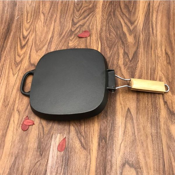 pans cast iron skillet foldable frying pan pancake omelette pre-seasoned for home restaurant (black)
pans cast iron skillet foldable frying pan pancake omelette pre-seasoned for home restaurant (black)