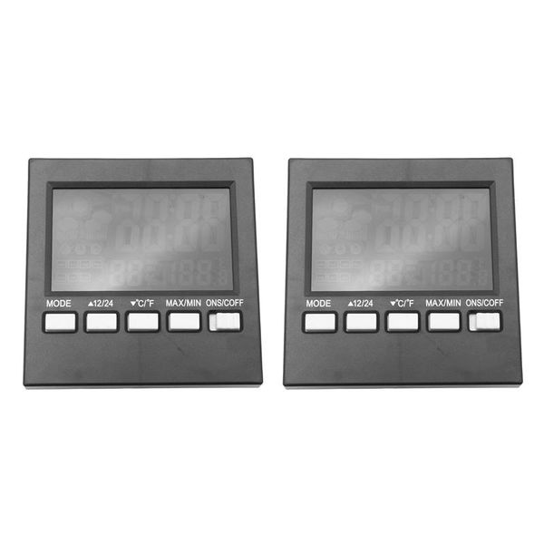 other clocks & accessories 2x lcd digital hygrometer temperature humidity meter room indoor clock
other clocks & accessories 2x lcd digital hygrometer temperature humidity meter room indoor clock