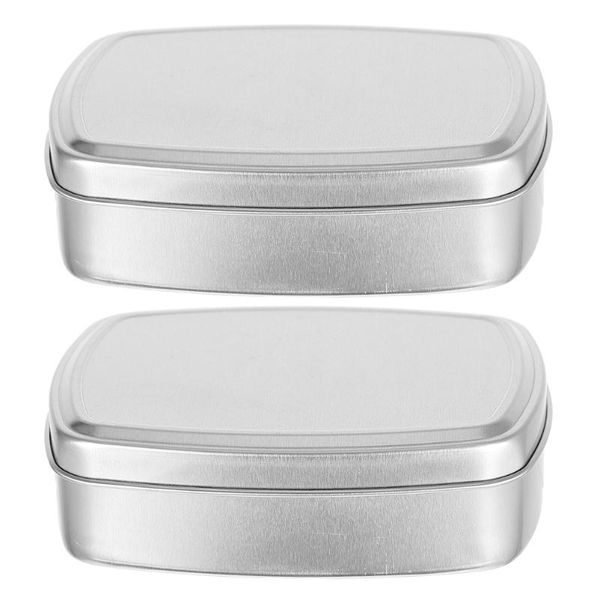 soap dishes 2 pcs grade square aluminum box dust-proof holders 100 ml practical containers with lid
soap dishes 2 pcs grade square aluminum box dust-proof holders 100 ml practical containers with lid