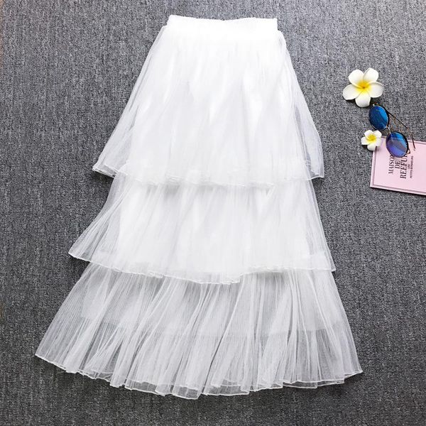 skirts summer fashion sweet gauze princess cake women high waist fairy temperament mesh long skirt all-match pleated, Black
skirts summer fashion sweet gauze princess cake women high waist fairy temperament mesh long skirt all-match pleated, Black