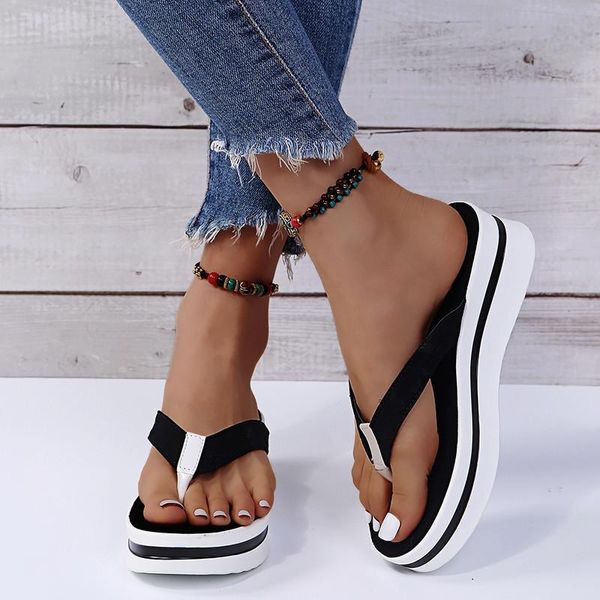 sandals women casual slip-on shoes female wedge platform srtipe thick bottom flip flops slippers 2021 summer ladies shoe, Black
sandals women casual slip-on shoes female wedge platform srtipe thick bottom flip flops slippers 2021 summer ladies shoe, Black
