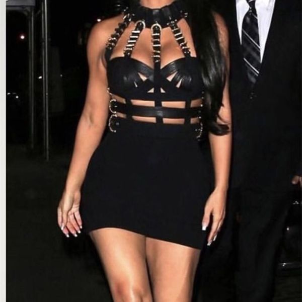 women summer fashion hollow out eyelet sequined cut out black red white bandage dress 2021 elegant evening party dress, Black;gray
women summer fashion hollow out eyelet sequined cut out black red white bandage dress 2021 elegant evening party dress, Black;gray