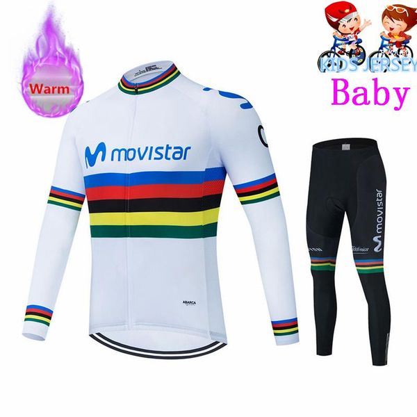 racing sets kids winter fleece pro cycling jersey set mountian bicycle clothes wear ropa ciclismo bike clothing baby, Black;blue
racing sets kids winter fleece pro cycling jersey set mountian bicycle clothes wear ropa ciclismo bike clothing baby, Black;blue