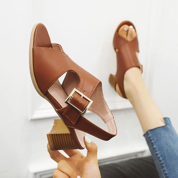 sandals 2021 women stylish brand retro ladies summer peep toe buckle thick heel middle casual shoes drop, Black
sandals 2021 women stylish brand retro ladies summer peep toe buckle thick heel middle casual shoes drop, Black