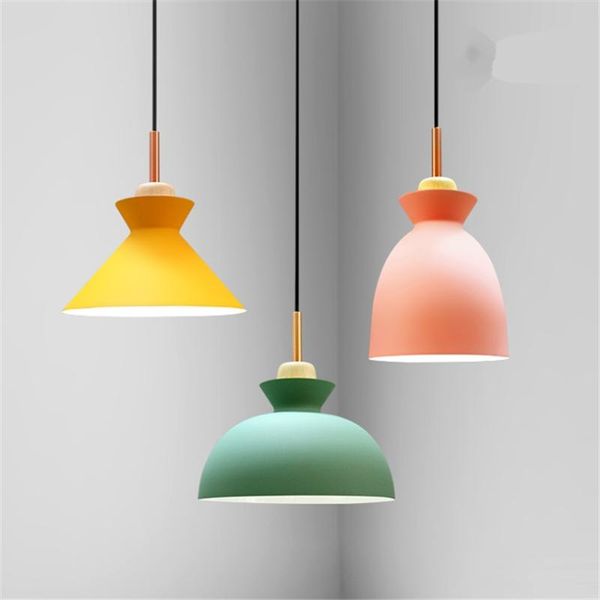 pendant lamps nordic candy-colored iron lights bedroom living room modern dining wood bar cafe deco fixtures
pendant lamps nordic candy-colored iron lights bedroom living room modern dining wood bar cafe deco fixtures