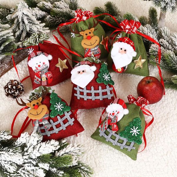 gift wrap 1pc bags christmas drawstring pouch cotton linen packaging for jewelry candy storage year
gift wrap 1pc bags christmas drawstring pouch cotton linen packaging for jewelry candy storage year