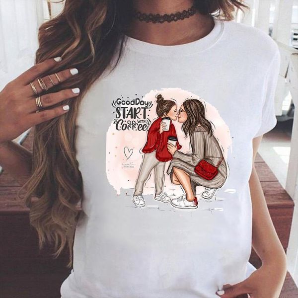 graphic watercolor daughter sweet womens t shirt girl mama mom mother summer cartoon print female clothes tees, White
graphic watercolor daughter sweet womens t shirt girl mama mom mother summer cartoon print female clothes tees, White