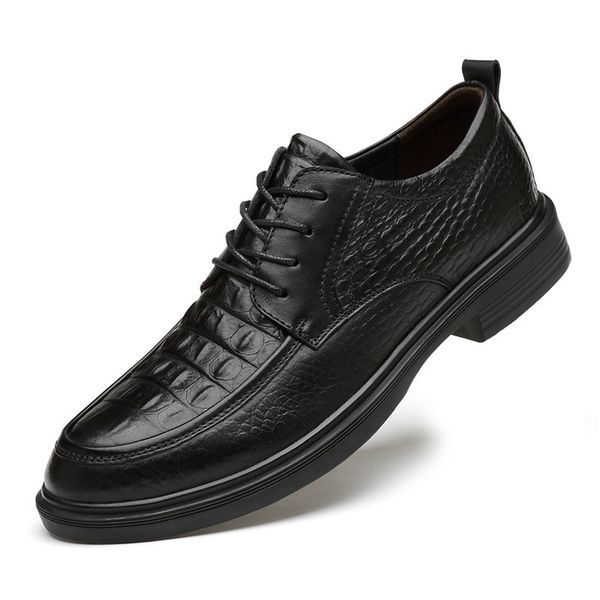 men's shoes summer busins drs leather korean version leisure increased men, Black
men's shoes summer busins drs leather korean version leisure increased men, Black