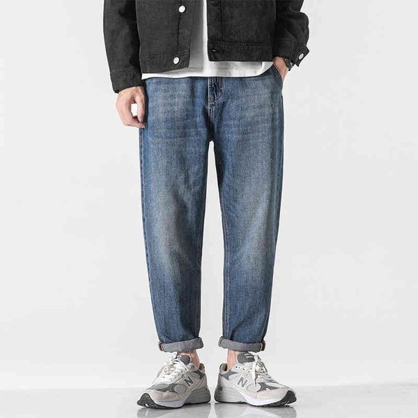 2021 autumn winter fashion brand jeans men's loose and versatile casual harlan pants long, Blue
2021 autumn winter fashion brand jeans men's loose and versatile casual harlan pants long, Blue